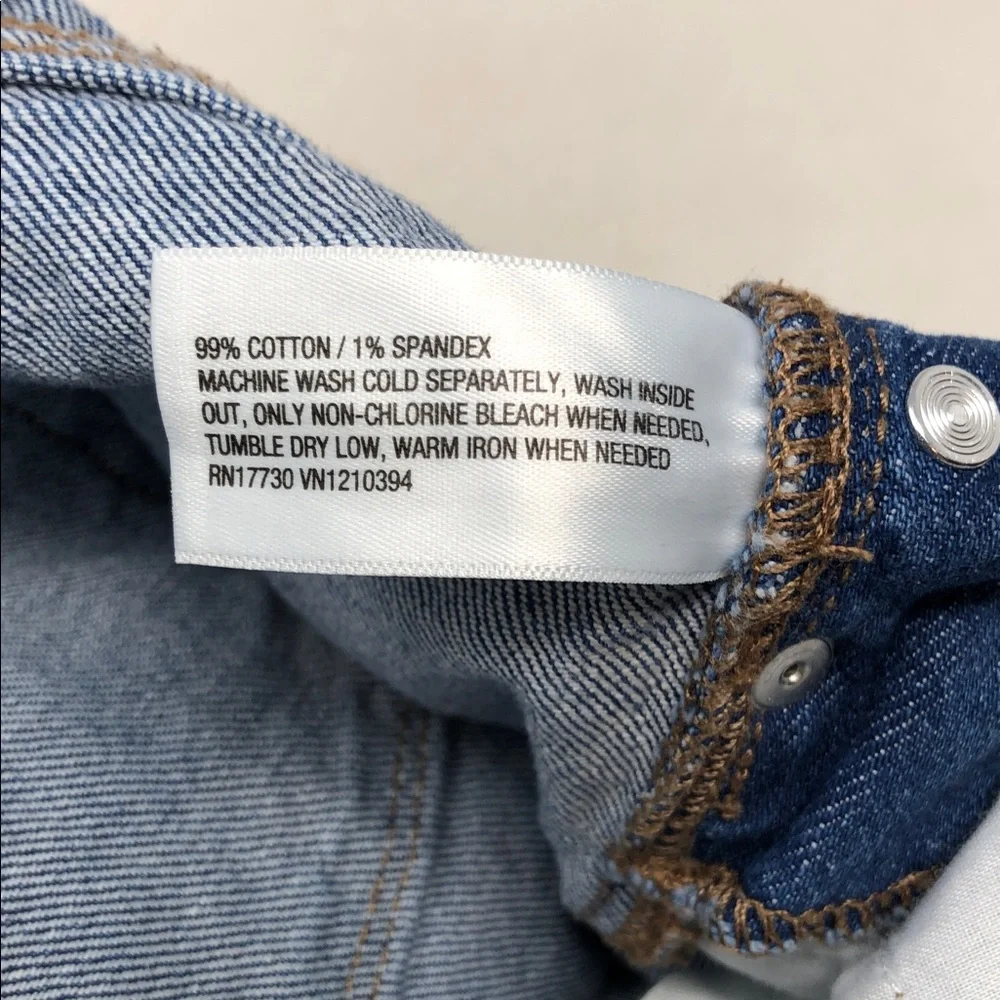 ISABEL MATERNITY Overalls Denim Jumpsuit Adjustable Waist Blue Jeans Size 4 - Picture 10 of 14